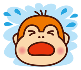 Orangutan colon-chan7_Facial expressions sticker #14140861