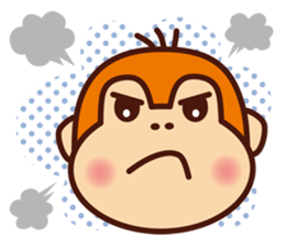 Orangutan colon-chan7_Facial expressions sticker #14140863