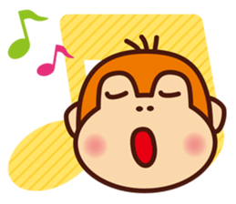 Orangutan colon-chan7_Facial expressions sticker #14140868