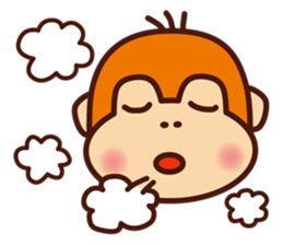Orangutan colon-chan7_Facial expressions sticker #14140869