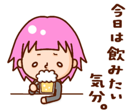 single lady. sticker #14141129