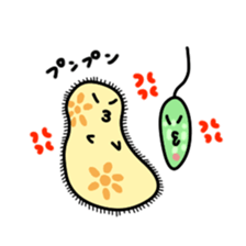 The B`s (Paramecium and Euglena) sticker #14141230