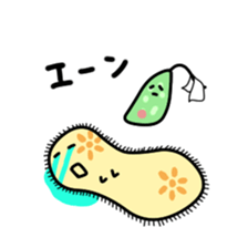 The B`s (Paramecium and Euglena) sticker #14141231