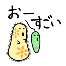 The B`s (Paramecium and Euglena) sticker #14141257