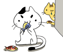 Fortune cat 2 sticker #14141497