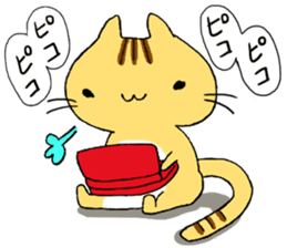 Fortune cat 2 sticker #14141528