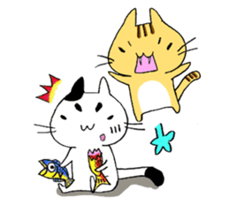 Fortune cat 2 sticker #14141529