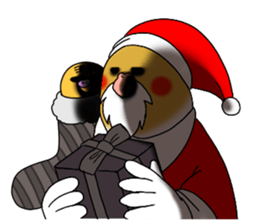 Creatures such as the cockatiel 7 sticker #14141541