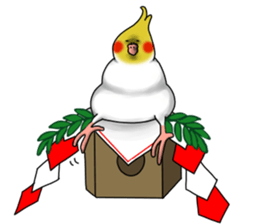 Creatures such as the cockatiel 7 sticker #14141546