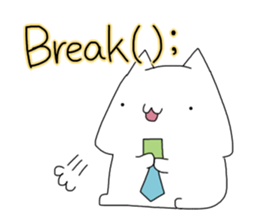 beginner's programmer's Melancholy sticker #14141648