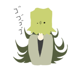 Paper bag girls sticker #14141915