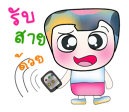 Hello! My name is Kanaki. ^_^ sticker #14142090