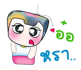 Hello! My name is Kanaki. ^_^ sticker #14142094