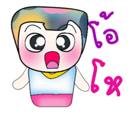 Hello! My name is Kanaki. ^_^ sticker #14142097