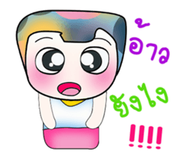 Hello! My name is Kanaki. ^_^ sticker #14142101