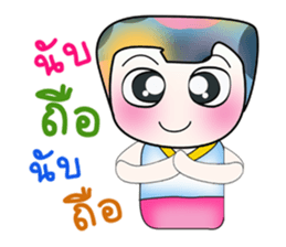 Hello! My name is Kanaki. ^_^ sticker #14142102