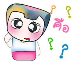 Hello! My name is Kanaki. ^_^ sticker #14142121