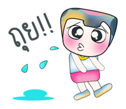 Hello! My name is Kanaki. ^_^ sticker #14142124