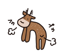 Deer of Japan Ver.reply sticker #14142349