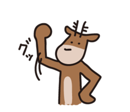 Deer of Japan Ver.reply sticker #14142352