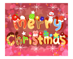 Sparkling! Christmas card Ver.2 sticker #14142460