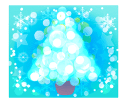 Sparkling! Christmas card Ver.2 sticker #14142461