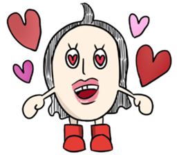 =EGG GIRL= sticker #14142507