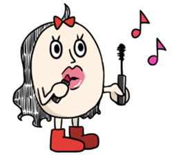 =EGG GIRL= sticker #14142524