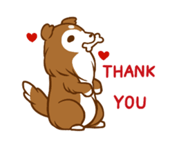 Little sheltie sticker #14142844