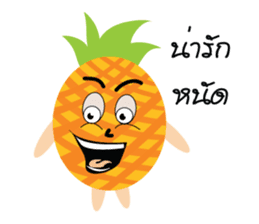 Pineapple Lovely sticker #14143014