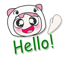 Hi! My name is Saki..^_^ sticker #14143046