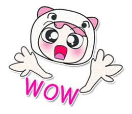 Hi! My name is Saki..^_^ sticker #14143050