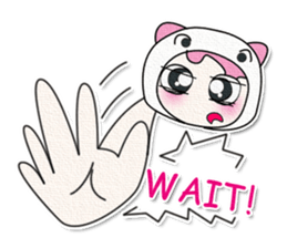 Hi! My name is Saki..^_^ sticker #14143051