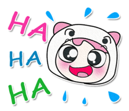 Hi! My name is Saki..^_^ sticker #14143058