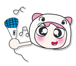 Hi! My name is Saki..^_^ sticker #14143079