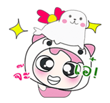 Mr. Saki and Sea lion.^_^ sticker #14143104