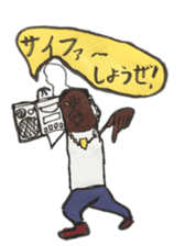 Mr,Euglena Ver12 HIPHOP REGGAE RAP sticker #14143276