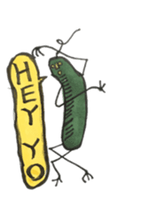 Mr,Euglena Ver12 HIPHOP REGGAE RAP sticker #14143286