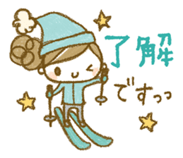 Chico's Winter Stickers 2 sticker #14143544