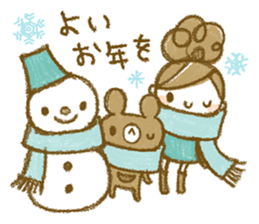 Chico's Winter Stickers 2 sticker #14143553