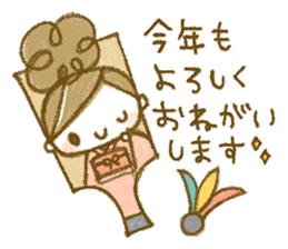 Chico's Winter Stickers 2 sticker #14143562