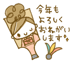 Chico's Winter Stickers 2 sticker #14143562