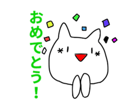 Emoticon stickers cat sticker #14143658