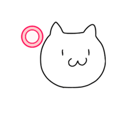 Emoticon stickers cat sticker #14143666