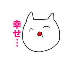 Emoticon stickers cat sticker #14143673