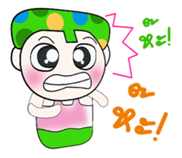 Hi! My name is Kasama. ^_^ sticker #14143781