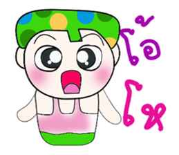 Hi! My name is Kasama. ^_^ sticker #14143785