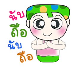 Hi! My name is Kasama. ^_^ sticker #14143790