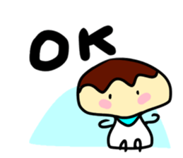 mushroom life baby2 sticker #14144264