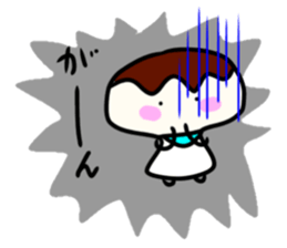 mushroom life baby2 sticker #14144266